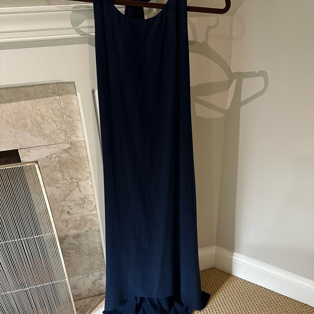 Alice + Olivia Deep Blue Maxi Skirt